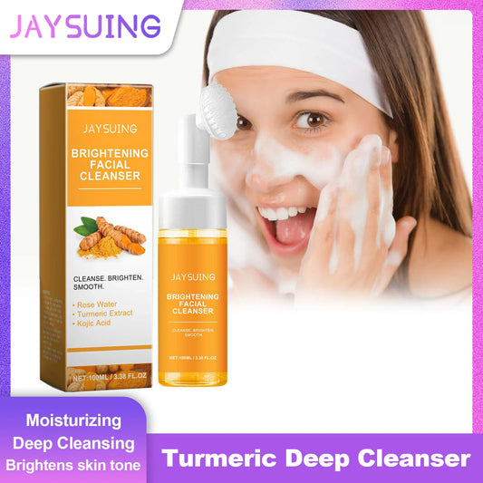 🌟 Jaysuing Nettoyant Visage au Curcuma