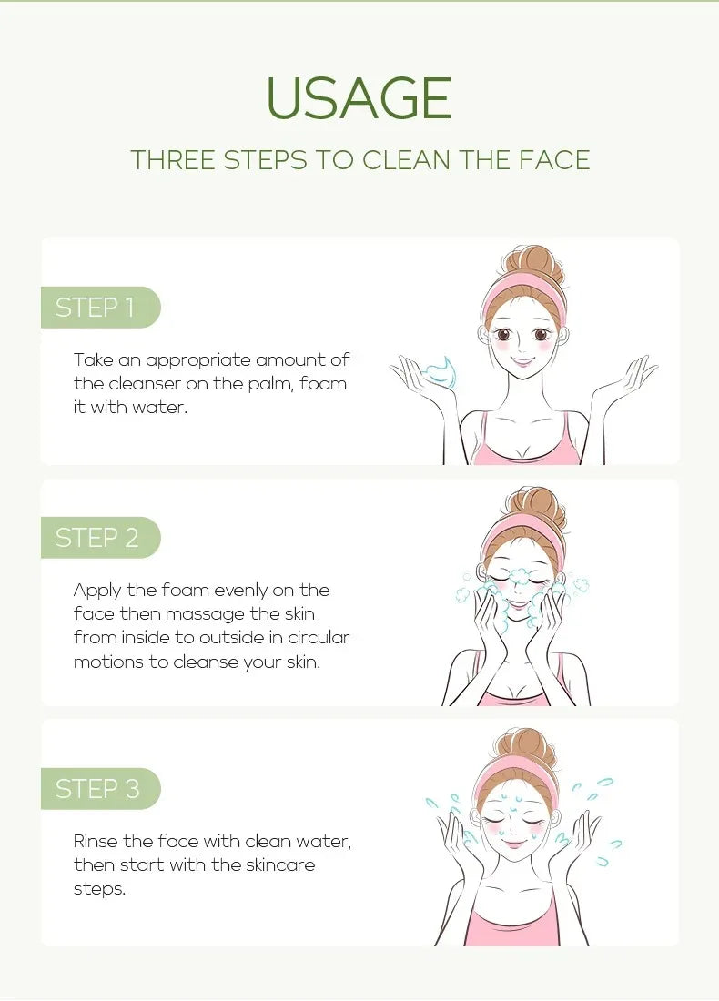 Mousse nettoyante profonde – Éclat & Hydratation